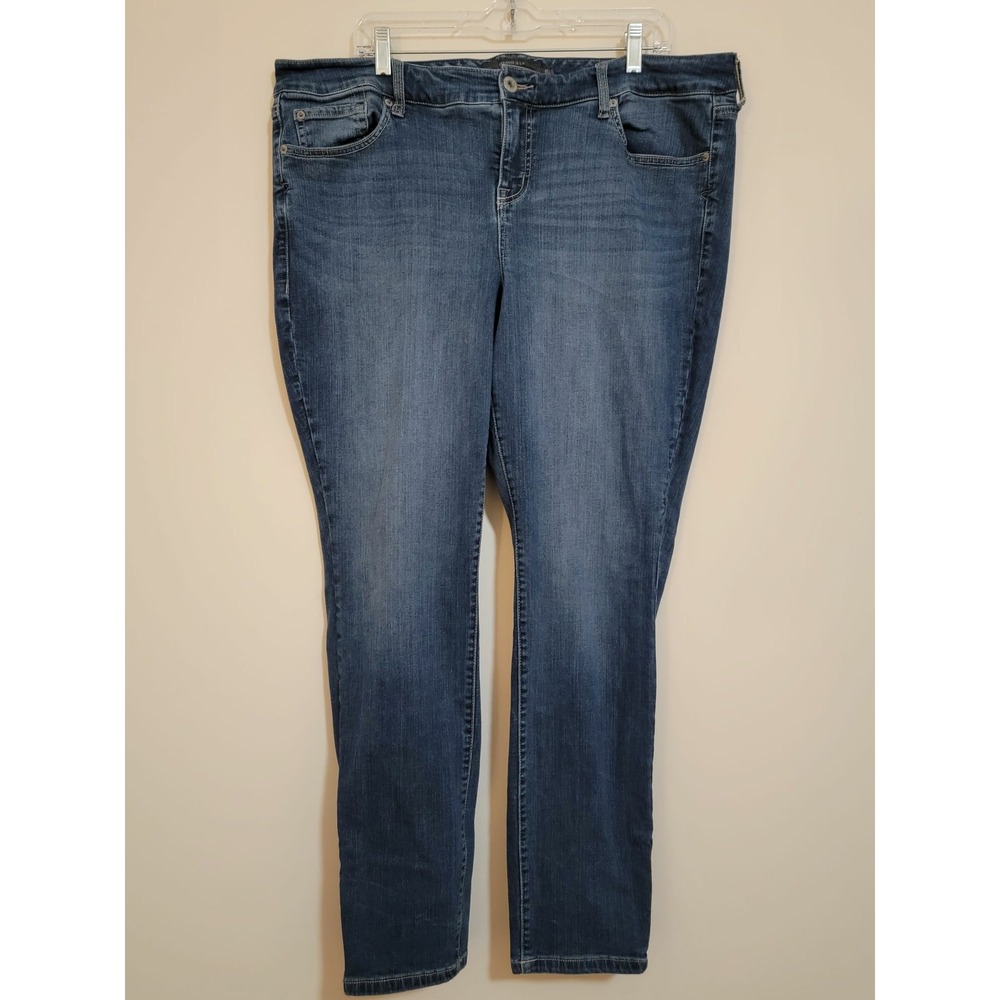 Torrid Skinny Jeans Medium‎ Wash Stretch Denim Women's Size22R